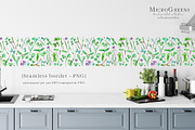 Microgreens sprouted seeds clipart, a Food Illustration by Ksenia Shmakova (Thumbnail 6 of 8)