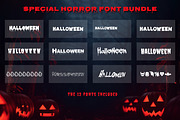 Spooky 12 Halloween Font Bundle, a Handwritten Font by DesignGenix (Thumbnail 3 of 4)