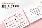 Minimalist Reed Diffuser Care Card, a Templates & Theme by Snapybiz (Thumbnail 7 of 10)