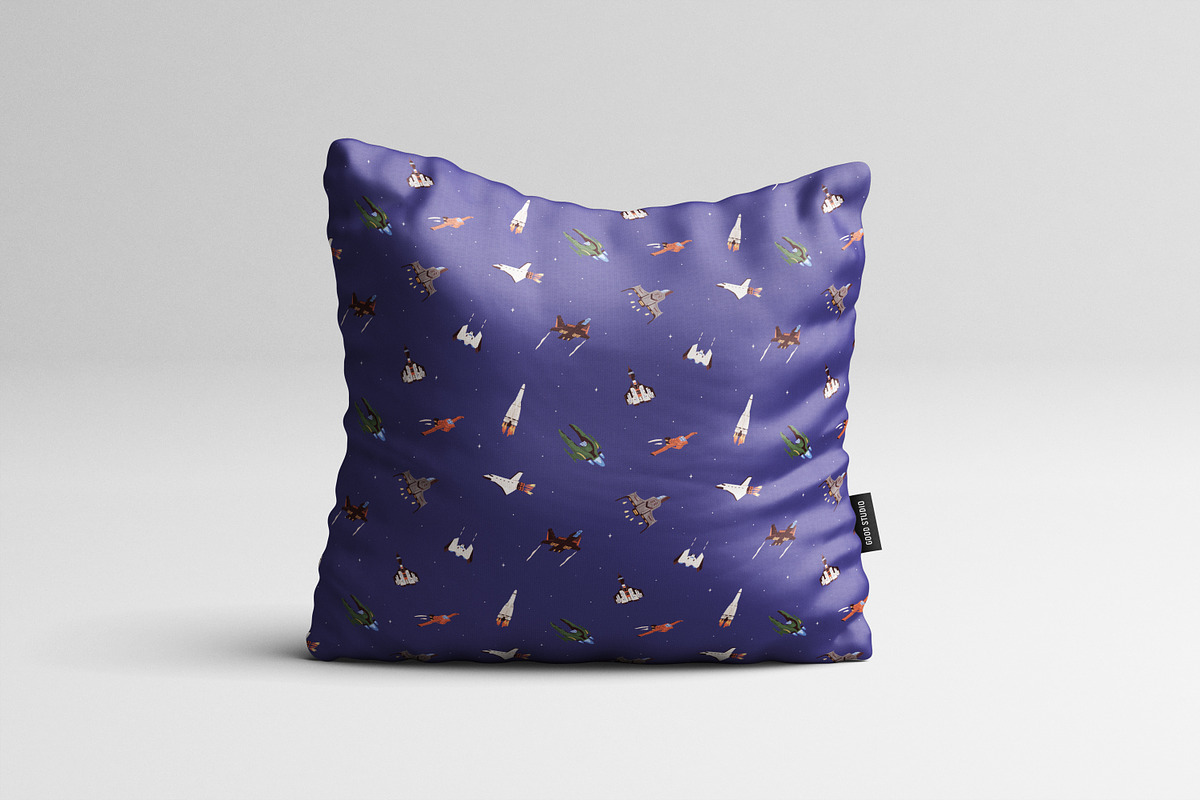 Rockets in space seamless patterns, a Pattern Graphic by Good Studio (Photo 6 of 7)