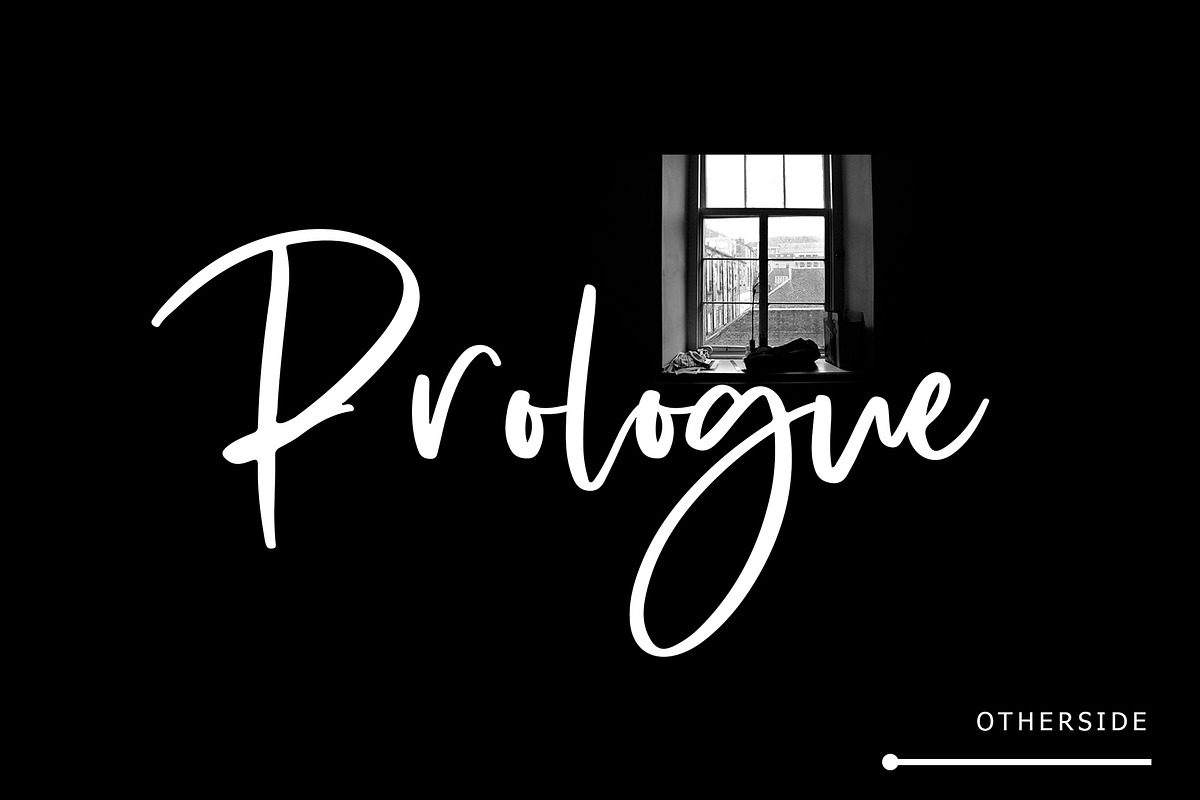 Vistory Modern Script Font preview 6