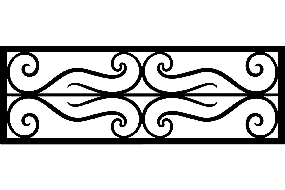 Decorative Scrollwork Panel Designs, a Decorative Illustration by Designer_Momina (Photo 15 of 20)