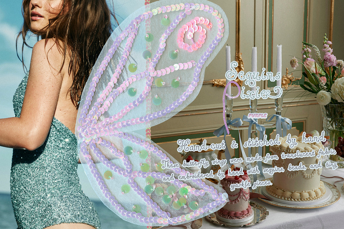 Sequins Pixie Collage Kit, an Object Graphic by Purple (Photo 5 of 14)