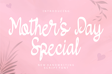 Mother's Day Special - Handwritting
