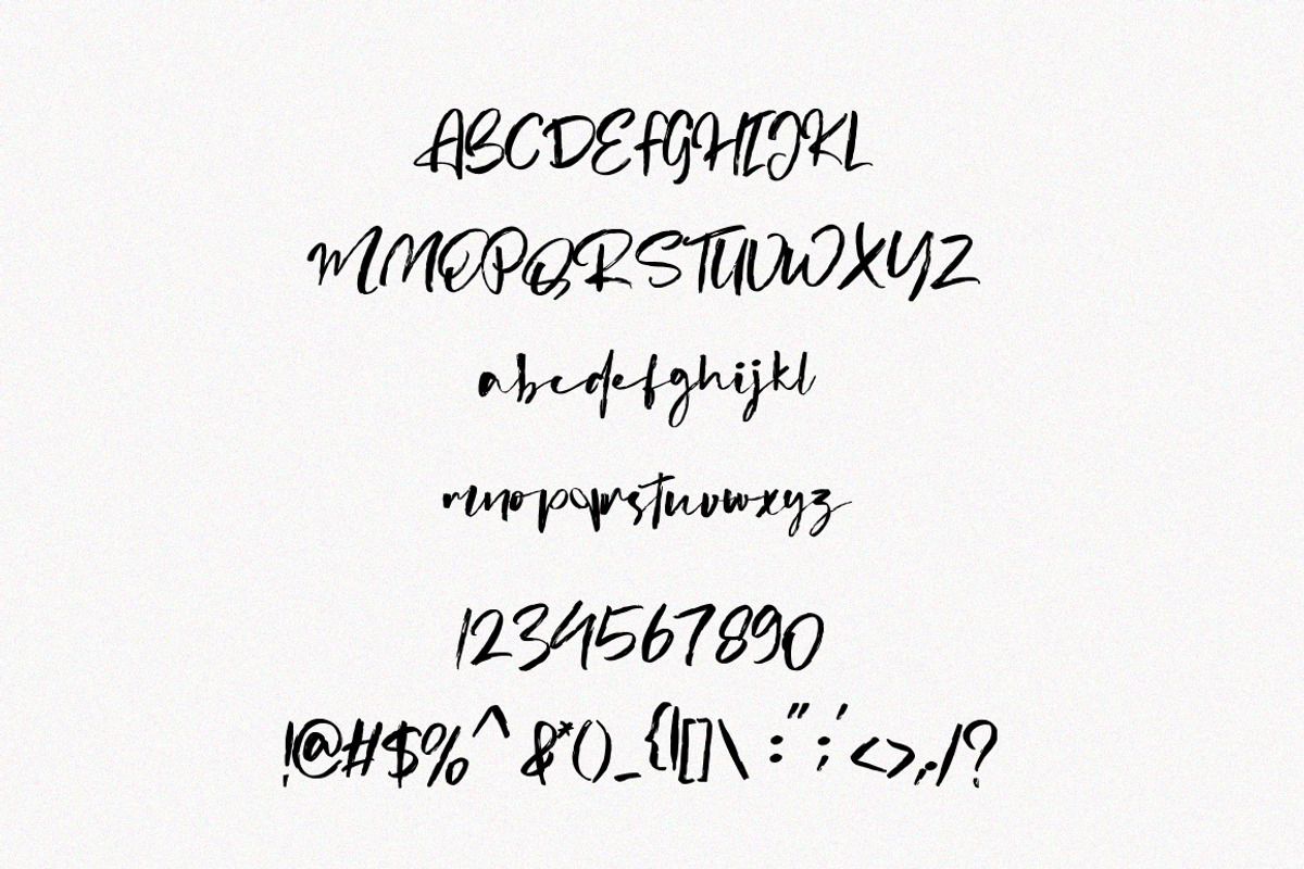 Aliters // Rough Script Font, a Handwritten Font by Vultype Co. (Photo 10 of 10)
