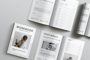 Workbook Template, a Brochure Template by RsmBoutique2021