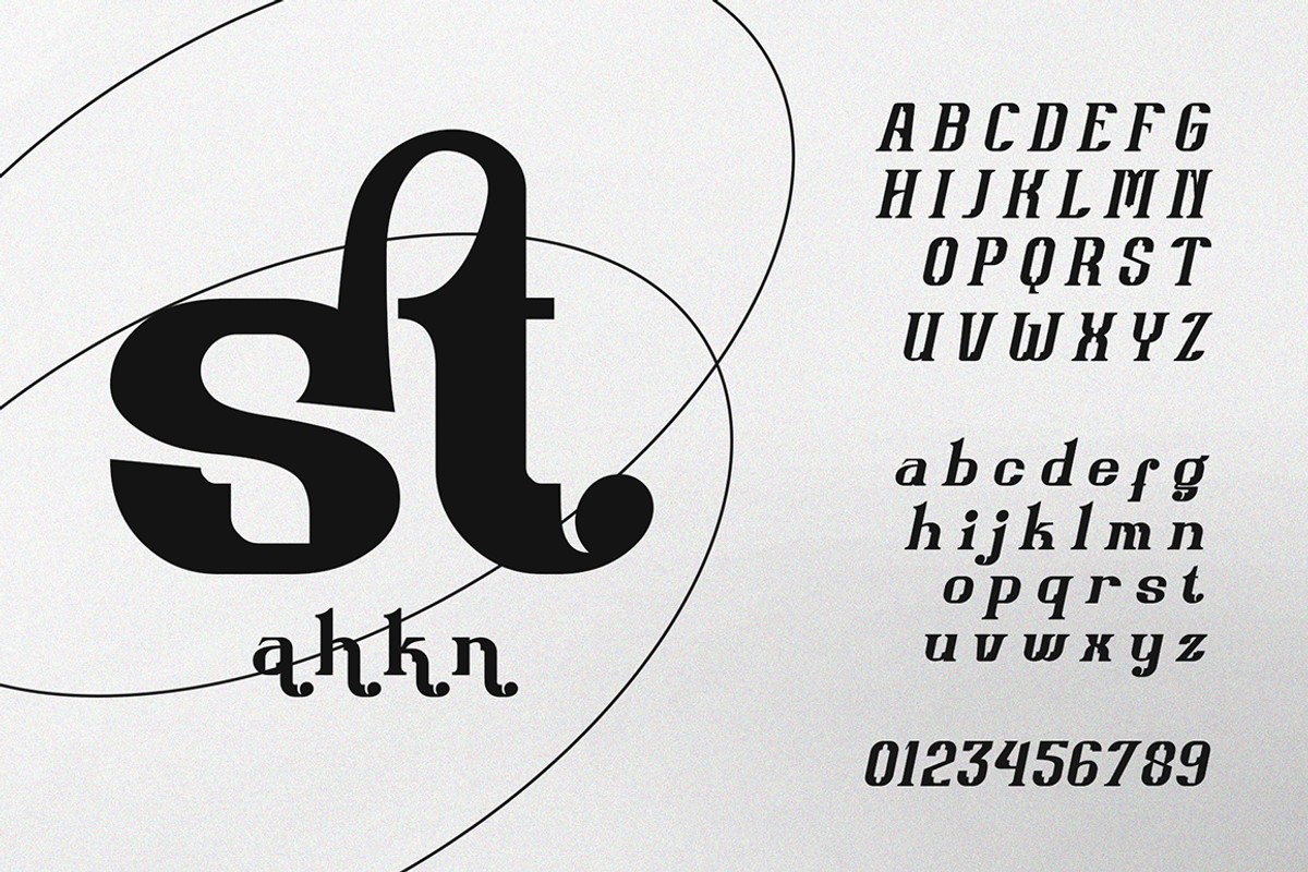 Kagestone - Absonstype, a Serif Font by Absonstype (Photo 6 of 7)