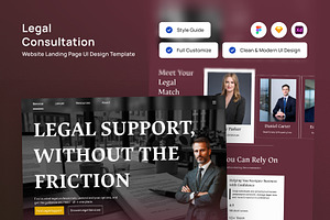 Lexhub - Legal Consultation Landing
