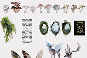 Hollow: Mystical Forest Collage Pack, an Object Graphic by Purple (Thumbnail 8 of 13)