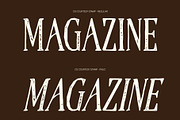CS Courtesy Stamp, a Serif Font by Craft Supply Co. (Thumbnail 3 of 8)