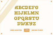 FERNWOOD FERNIE DISPLAY, a Serif Font by Abby Leighton Studio (Thumbnail 5 of 5)