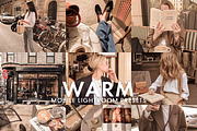 5 WARM MOBILE LIGHTROOM PRESETS, a Layer Style Add-On by STUDIO REFINERY (Thumbnail 1 of 9)