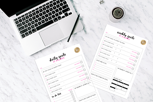 Goal Setting - Printable Planner