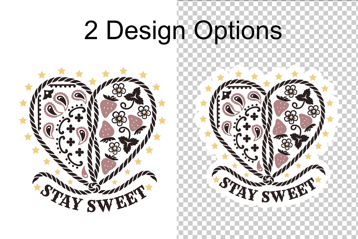 Cowgirl SVG Bandana Strawberry decor, a Graphic by TanchaArt (Photo 2 of 10)