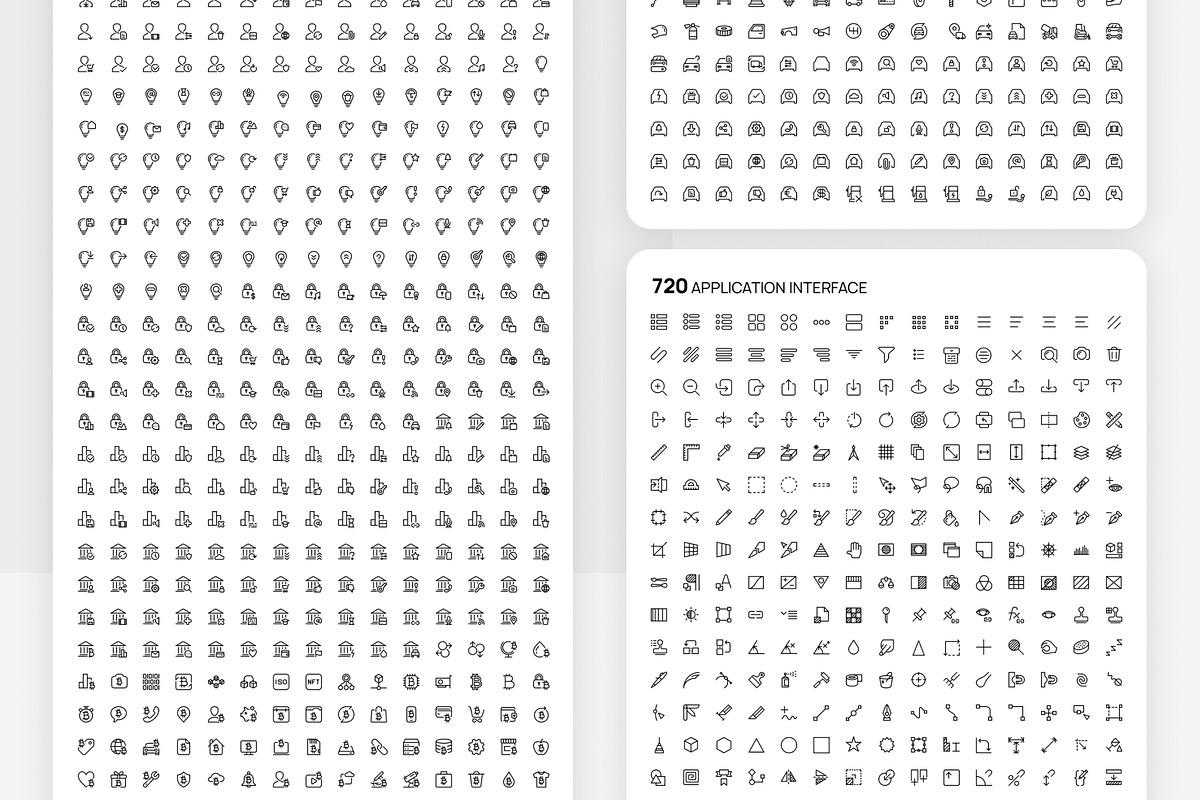 7000 Premium outline icons bundle, an Outline Icon by AIWD (Photo 6 of 13)