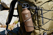 Flask Mockup on Hiking Backpack, a Product Mockup by Design Squad (Thumbnail 4 of 4)
