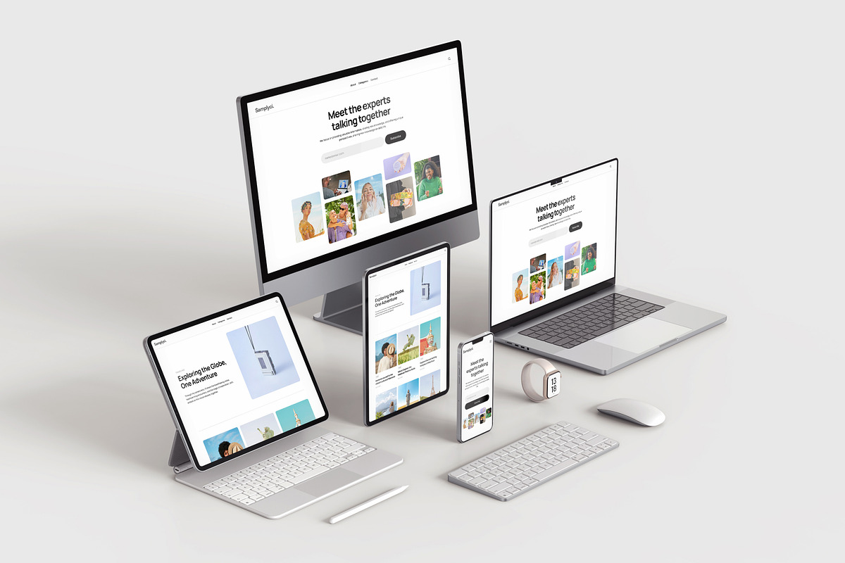Samplyci - Blog Framer Template, a Websites & App Template by Kami Agence (Photo 3 of 6)