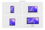 Multi Device Mockup Scene Creator, a Wearable Device Mockup by Sweetdady (Thumbnail 2 of 9)
