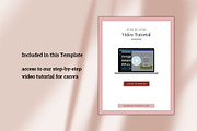 Two Page Media Kit in Pink, a Templates & Theme by ProductiveandFree (Thumbnail 6 of 11)
