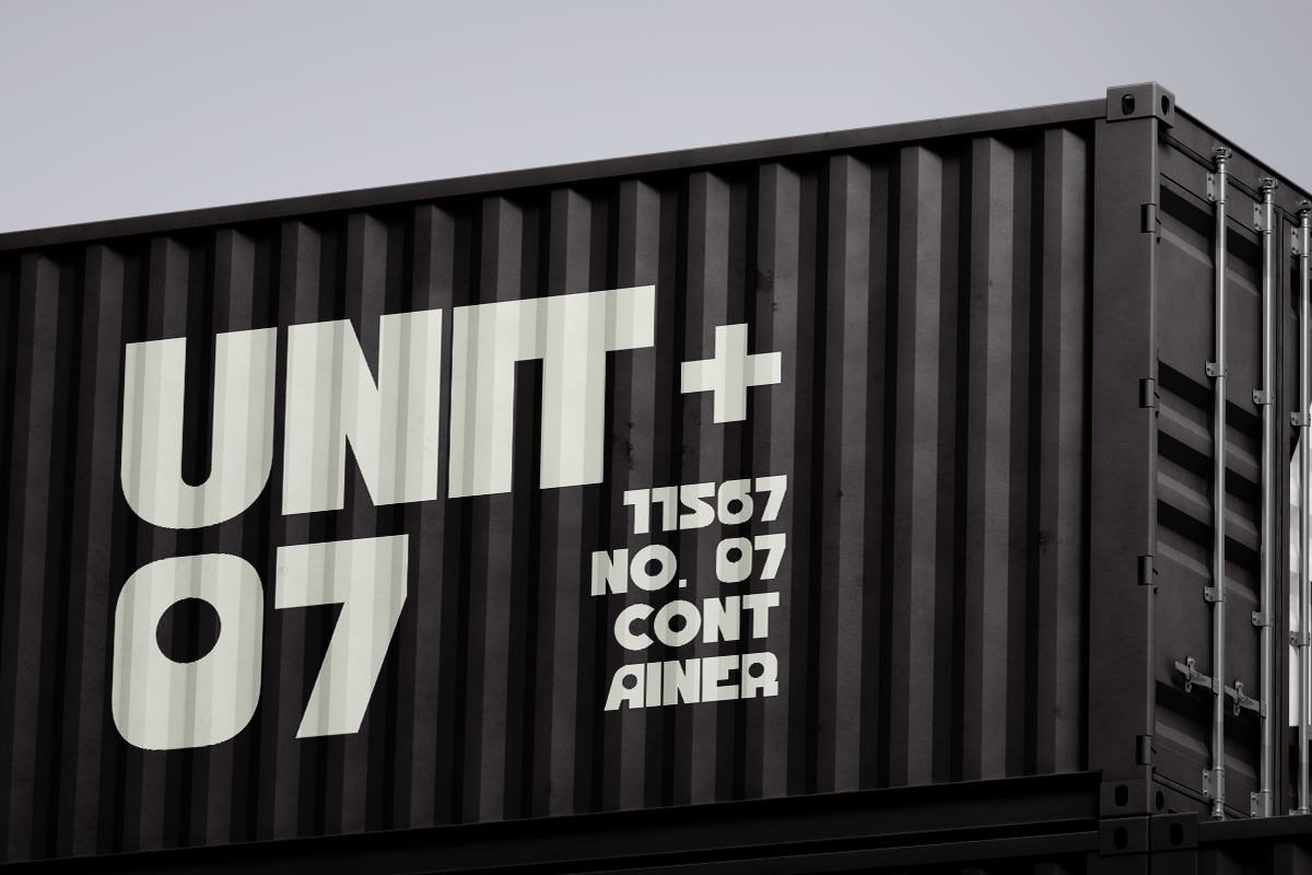Aroin - Modern Manufacturing Font, a Sans Serif Font by Pandeka Studio (Photo 5 of 9)