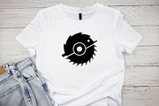 Saw Silhouette SVG, a Work Illustration by newminddesign (Thumbnail 2 of 5)