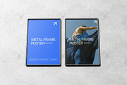 Metal Frame Poster Mockup, an Advertising Mockup by HanaSaka_Studio (Thumbnail 4 of 5)