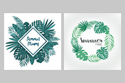 Tropical banners, posters, frames, a Decorative Illustration by Good Studio (Thumbnail 4 of 6)