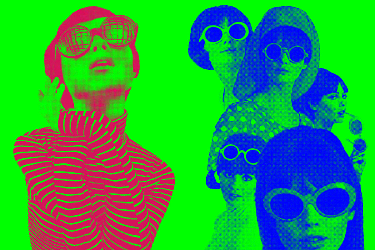 Halftone Retro Ladies, an Object Graphic by Offset (Photo 12 of 13)