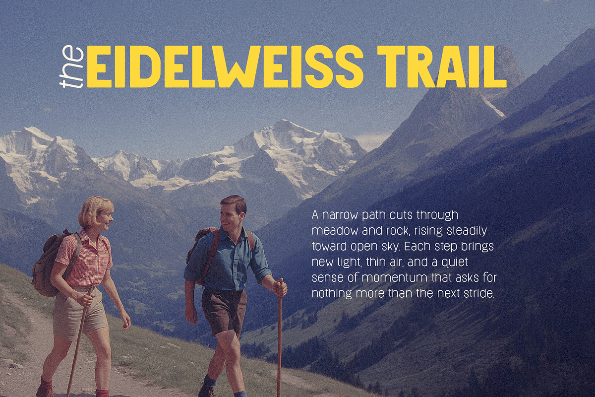 Reisebüro — Handcrafted Display Sans, a Sans Serif Font by Elyas Beria Studio (Photo 11 of 11)