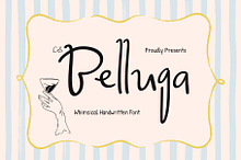 CS Belluga – Handwritten Whimsy Font