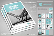 Corporate Brochure PSD, a Brochure Template by TypoEdition (Thumbnail 1 of 4)