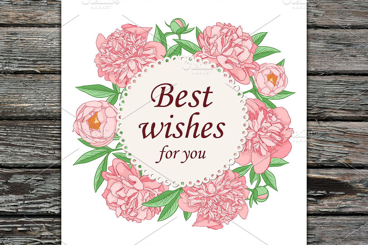 Peony Flowers Design Kit, a Decorative Illustration by Artspace (Photo 5 of 6)