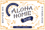 CS Mulan Font + Ornaments, a Serif Font by Craft Supply Co. (Thumbnail 6 of 6)