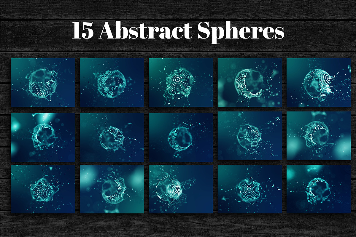 3D Tech & Wireframe Backgrounds, a Technology Illustration by RDShop (Photo 14 of 17)