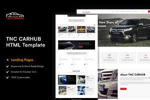 TNC CarHub - Car Shop HTML Template, a HTML Template by TNCFlow