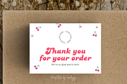 Cute Small Business Thank You Card, a Card Template by Elegant_Studio44 (Thumbnail 4 of 6)