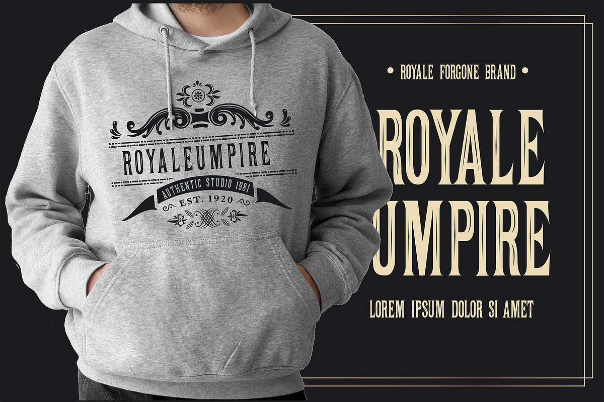 Royale Forgone Font, a Slab Serif Font by Authentic Studio (Photo 4 of 8)