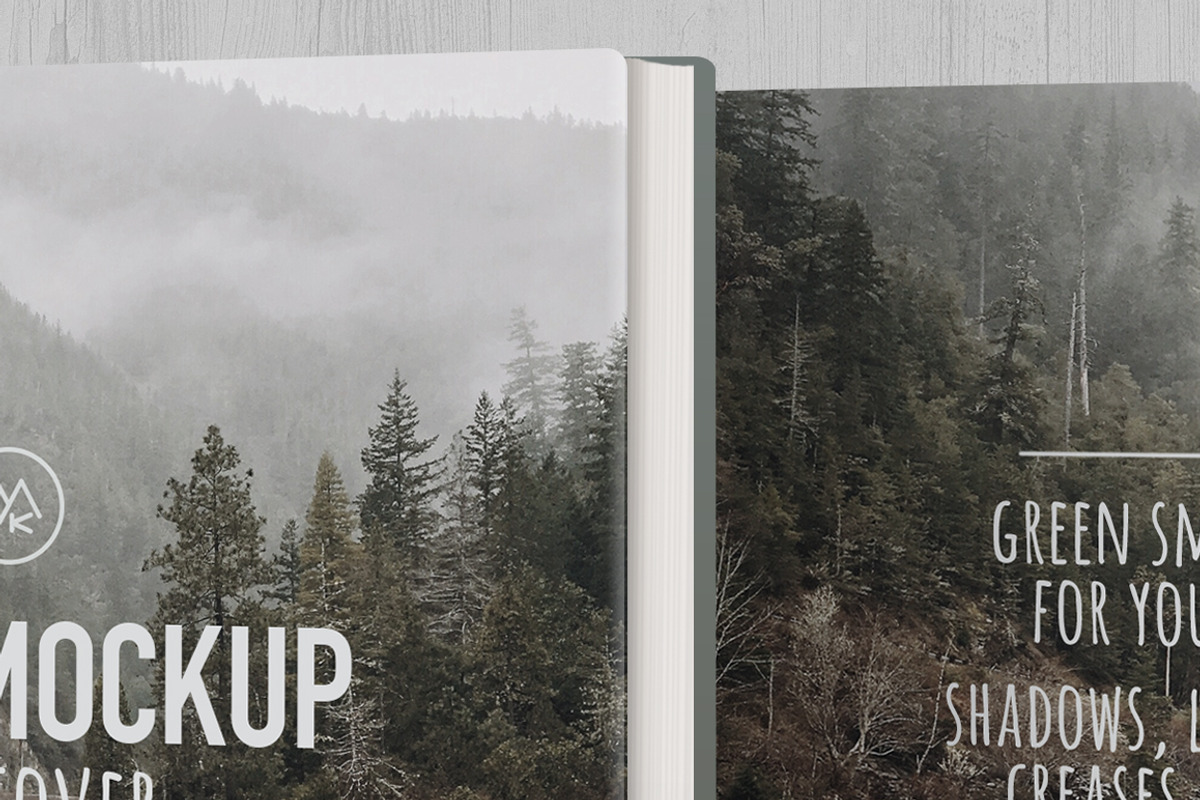 Book Mockup Hardcover (Square), a Print Template by ArtefShop (Photo 3 of 4)