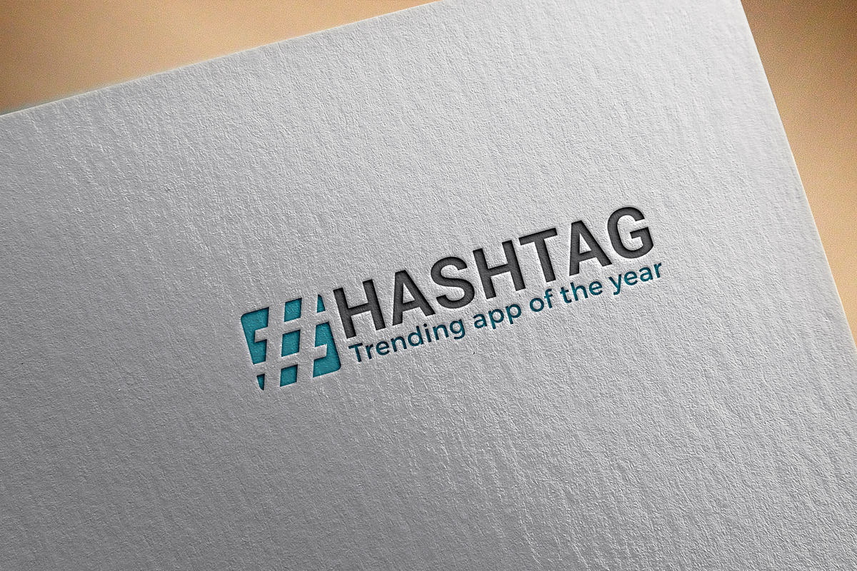 Hashtag-Creative Logo Design, a Branding & Logo Template by Conflutech Designs (Photo 1 of 3)
