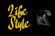 Cebigej Parallel Pen Script, a Script Font by Fannan Studio (Thumbnail 3 of 6)