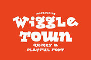 Wiggle Town - Fun & Quirky Typeface, a Slab Serif Font by HipFonts (Thumbnail 10 of 10)