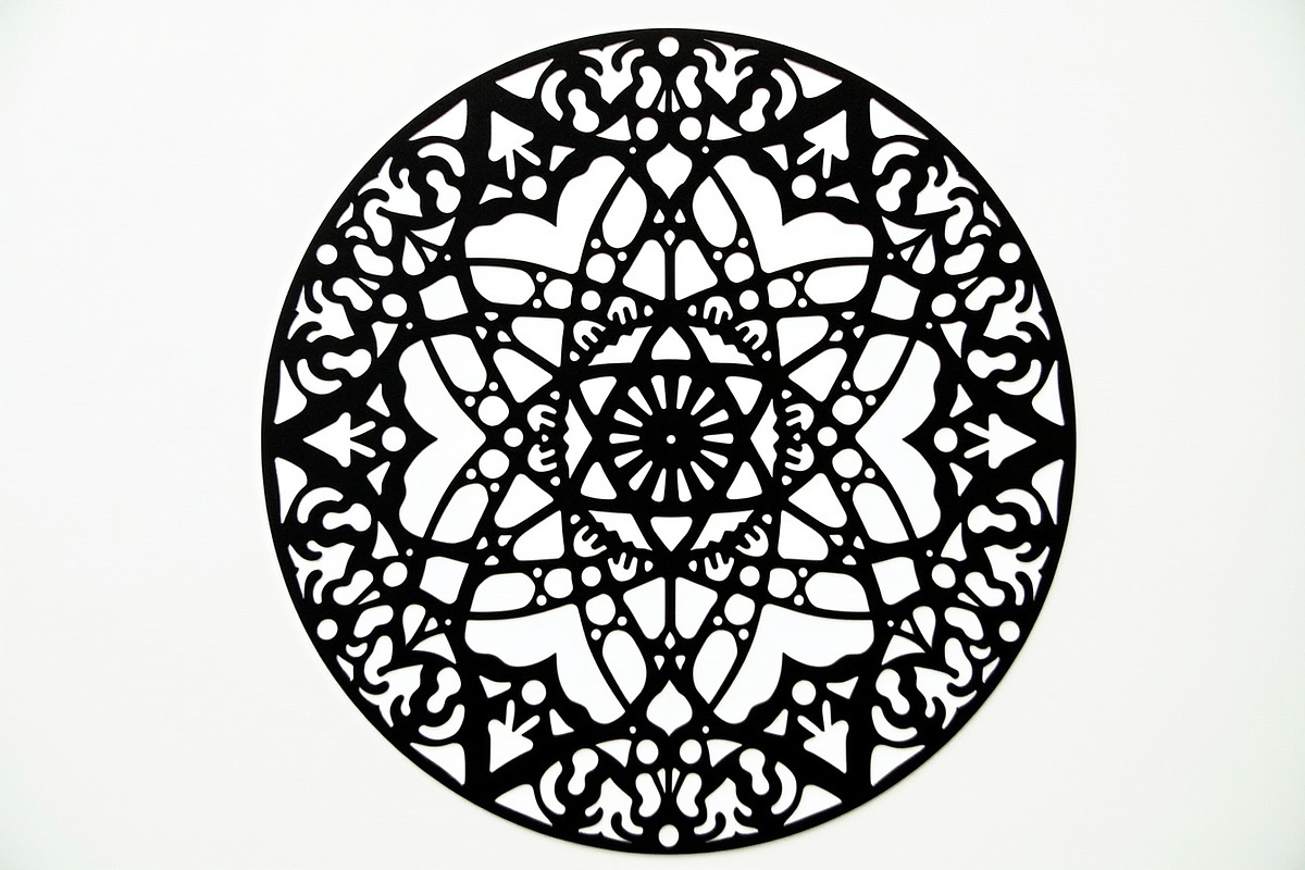 Circular Geometric Laser Cutting Bun, an Object Graphic by Creativeshirt (Photo 14 of 17)