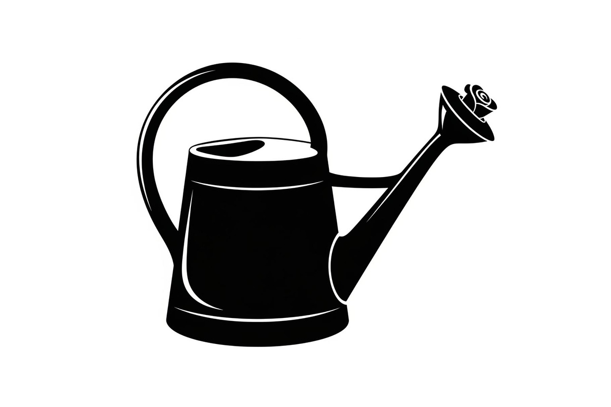 Watering Can Silhouette Bundle, an Illustration by Gfx_Store (Photo 40 of 48)
