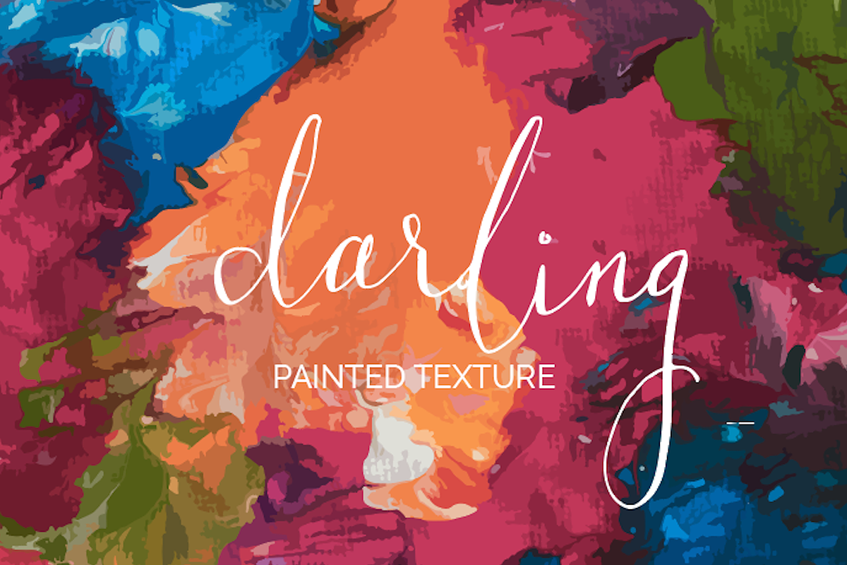 Darling Bright Painted Texture, a Texture Graphic by The Higgins Creative (Photo 1 of 2)