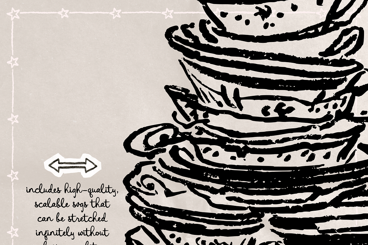 Antique Clipart, Estate Sale Ink, an Object Illustration by The October Creative (Photo 3 of 13)