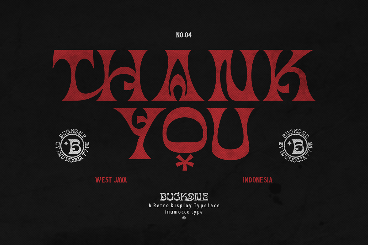 BuckOne, a Serif Font by inumocca_type (Photo 14 of 14)