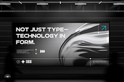 Groptika Geometric Futuristic Font, a Sans Serif Font by Rasio Studio (Thumbnail 6 of 7)