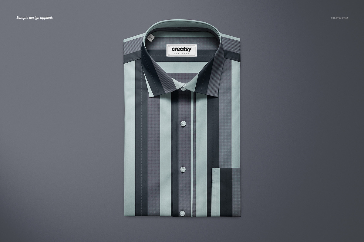 Folded Dress Shirt Mockup, a Shirt Mockup by Creatsy (Photo 3 of 8)