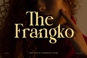 The Frangko Elegant Serif Font