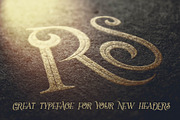 Flamingo - Vintage Style Font, a Font by JumboDesign (Thumbnail 4 of 5)